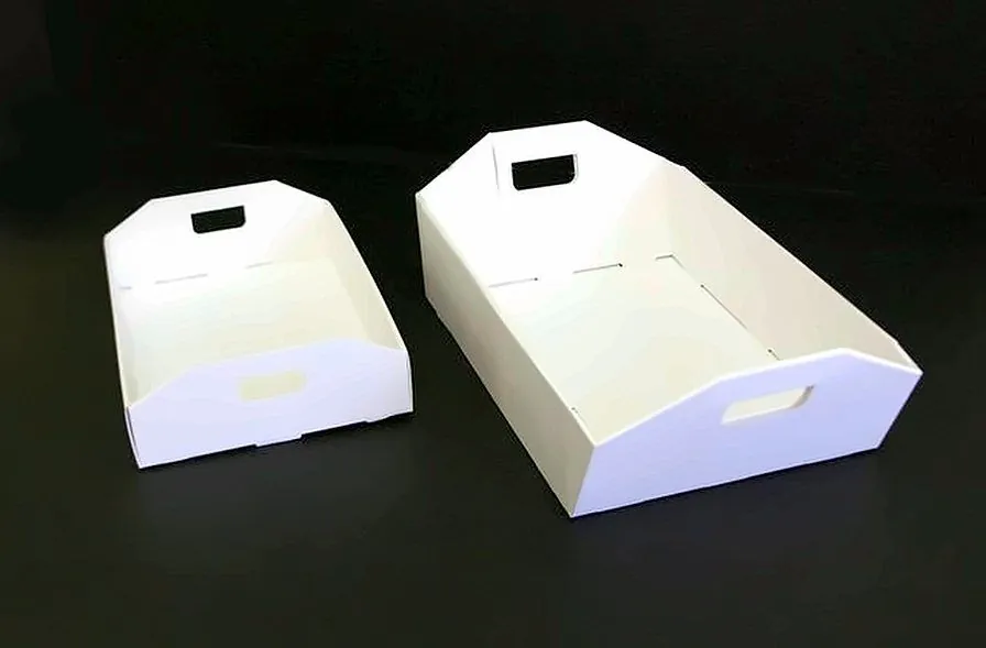 Scatole automontanti e ceste